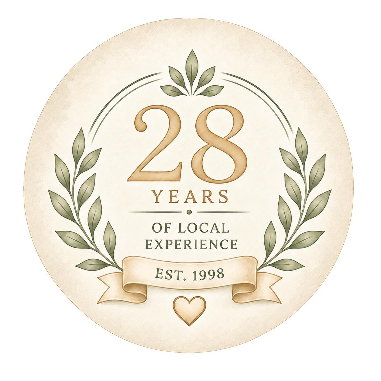 28 years of local experience