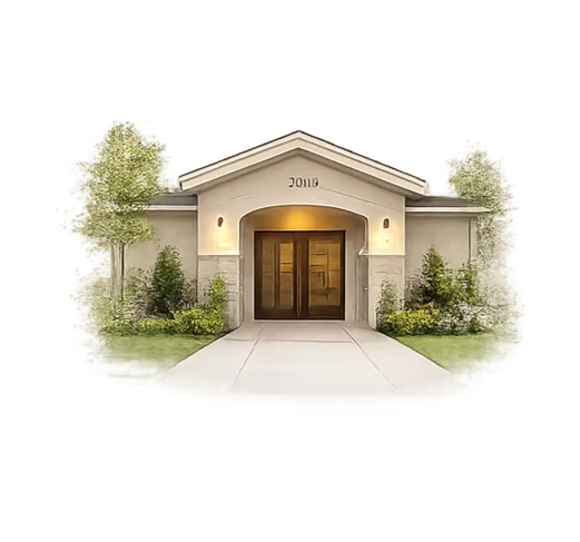 Front of The Good Earth Crematory